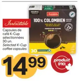 Brunet IRRESISTIBLES Capsules de café K-Cup sélectionnées offer