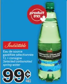 Brunet IRRESISTIBLE Eau de source gazéifiée sélectionnée offer