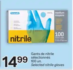 Brunet PERSONNELLE Gants de nitrile sélectionnés offer