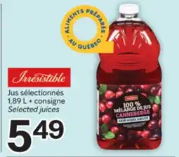 Brunet IRRESISTIBLE Jus sélectionnés offer