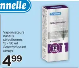 Brunet PERSONNELLE Vaporisateurs nasaux sélectionnés offer