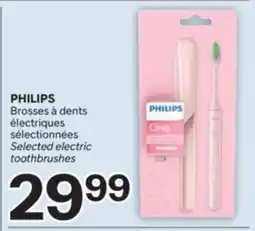 Brunet PHILIPS Brosses à dents électriques sélectionnées offer