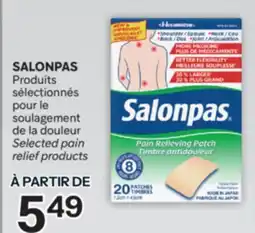 Brunet SALONPAS Produits sélectionnés pour le soulagement de la douleur offer