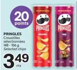 Brunet PRINGLES Croûtes sélectionnées offer