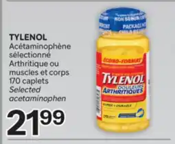 Brunet TYLENOL Acétaminophène sélectionné Arthritique ou muscles et corps offer