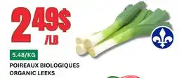 Marches Tau POIREAUX BIOLOGIQUES offer