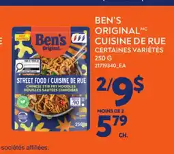 Provigo BEN'S ORIGINAL CUISINE DE RUE offer