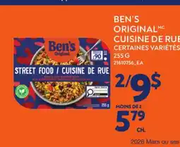 Provigo BEN'S ORIGINAL CUISINE DE RUE offer