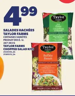 Provigo SALADES HACHÉES TAYLOR FARMS, 267-383 G | TAYLOR FARMS CHOPPED SALAD KITS offer