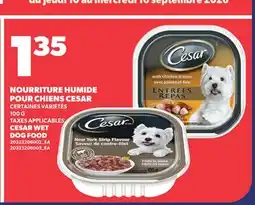 Provigo NOURRITURE HUMIDE POUR CHIENS CESAR, 100 G | CESAR WET DOG FOOD offer