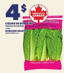 Provigo CŒURS DE ROMAINE, 3 UN. | ROMAINE HEARTS offer
