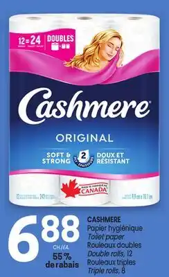 Uniprix CASHMERE Papier hygiénique/Toilet paper offer