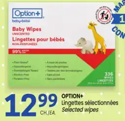 Uniprix OPTION+ offer