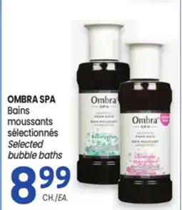 Uniprix OMBRA SPA Bains moussants sélectionnés offer