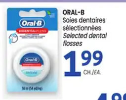 Uniprix ORAL-B Soies dentaires sélectionnées offer