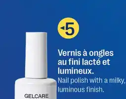 Jean Coutu GELCARE Nail polish offer