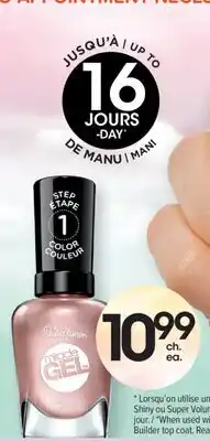Jean Coutu Sally Hansen Miracle GEL offer