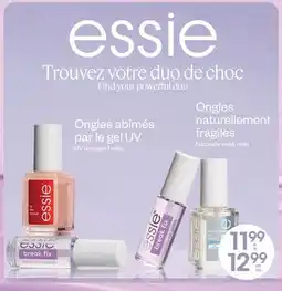 Jean Coutu ESSIE UV damaged nails, Naturally weak nails offer