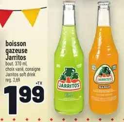 Metro BOISSON GAZEUSE JARRITOS | JARRITOS SOFT DRINK offer