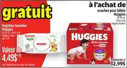 Metro LINGETTES HUMIDES HUGGIES | HUGGIES WIPES offer