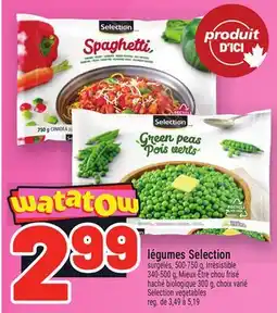 Metro LÉGUMES SELECTION offer