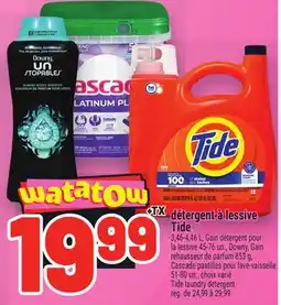 Metro DÉTERGENT À LESSIVE TIDE | TIDE LAUNDRY DETERGENT offer