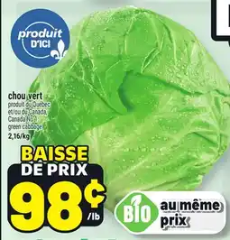 Metro CHOU VERT | GREEN CABBAGE offer
