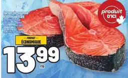 Metro DARNES DE SAUMON ATLANTIQUE FRAIS | FRESH ATLANTIC SALMON STEAKS, ECONOMIC PACK offer
