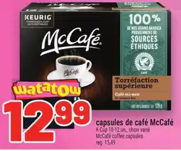 Metro CAPSULES DE CAFÉ MCCAFÉ | MCCAFÉ COFFEE CAPSULES offer