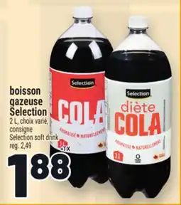 Metro BOISSON GAZEUSE SELECTION | SELECTION SOFT DRINK offer
