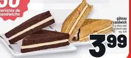 Metro GÂTEAU SANDWICH | SANDWICH CAKE offer