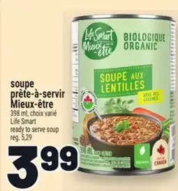 Metro SOUPE PRÊTE-À-SERVIR MIEUX-ÊTRE | READY TO SERVE SOUP offer