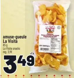 Metro AMUSE-GUEULE LA VISITA | LA VISITA SNACKS offer