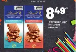Metro LINDT SWISS CLASSIC BARRES offer