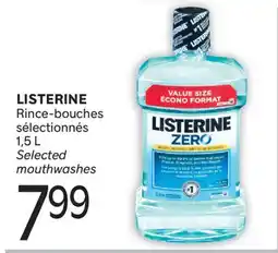 Brunet LISTERINE Rince-bouches sélectionnés offer
