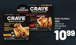 Metro ROULÉS CROUSTILLANTS CRAVE | CRAVE CRISPY ROLL-UPS offer