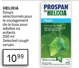 Brunet HELIXIA Sirops sélectionnés pour le soulagement de la toux pour adultes ou enfants offer