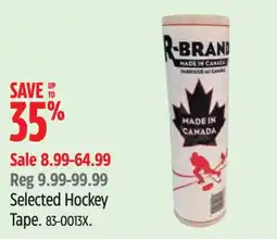 Canadian Tire R-brand hockey tape offer