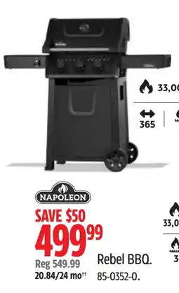 Canadian Tire Napoleon Rebel BBQ. offer