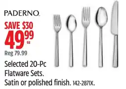 Canadian Tire Paderno flatware sets offer