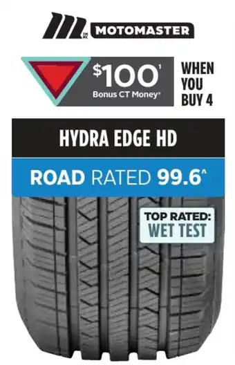 Canadian Tire Motomaster hydra edge hd offer