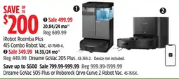 Canadian Tire iRobot Roomba Plus 415 Combo Robot Vac offer