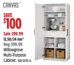 Canadian Tire Canvas willowgrove multi-purpose cabinet offer