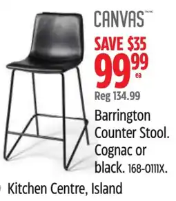 Canadian Tire Canvas barrington counter stool offer