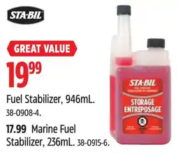 Canadian Tire Stabilizer fuel offer