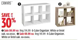 Canadian Tire Canvas 6-Cube Organizer offer
