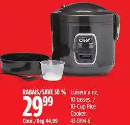 Canadian Tire Master Chef 10-Cup Rice Cooker offer
