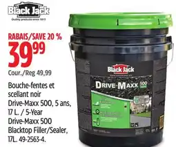 Canadian Tire BLACK JACK 5-Year Drive-Maxx 500 Blacktop Filler/Sealer offer