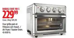 Canadian Tire Cuisinart Air Fryer/ Toaster Oven offer