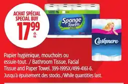 Canadian Tire Scotties Bathroom Tissue, Facial Tissue and Paper Towel offer